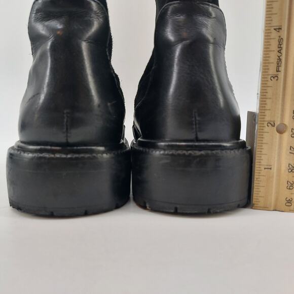 Sam Edelman Leone Lug Zipper Sole Chelsea Boots Size 8.5 M - Picture 4 of 8